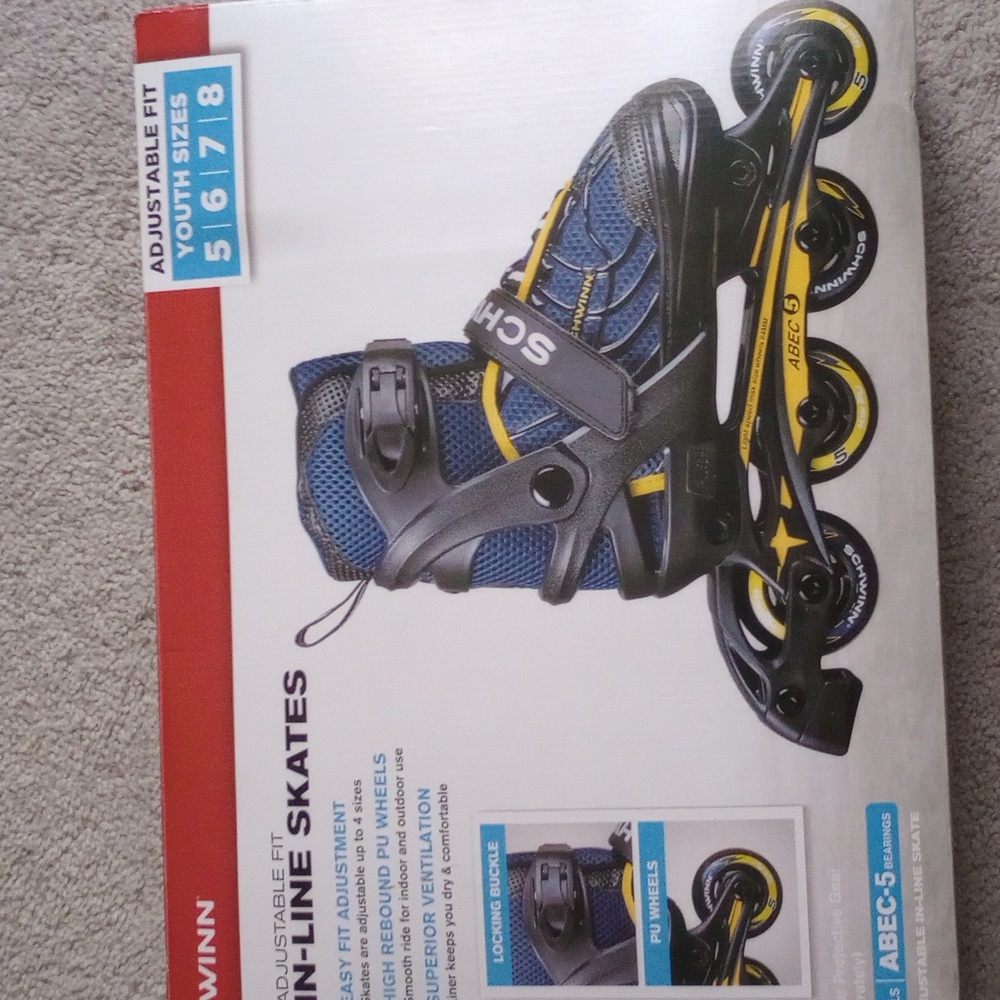 Brand new Youth Adjustable roller blades